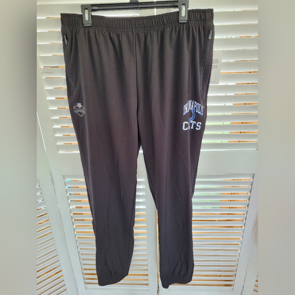 Indianapolis Colts Athletic NFL Team Apparel Unisex Pants Size XL